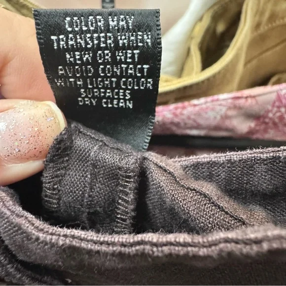 Inc international concepts brown linen cargo pants size 8 - Picture 5 of 5